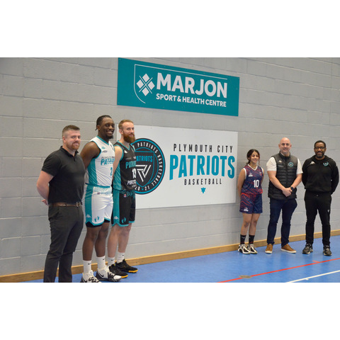 Staff and students from Marjon and Patriots