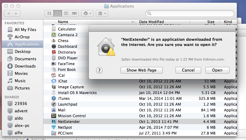 VPN for Apple Mac Load